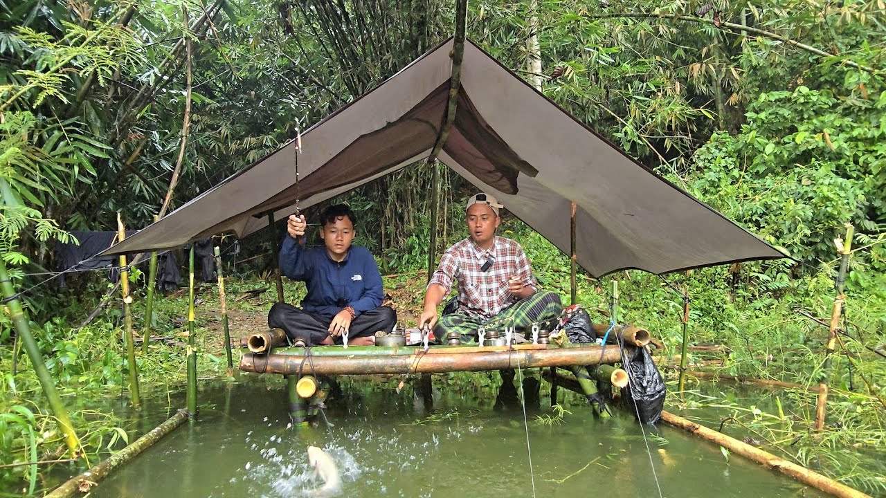 CAMP FISHING Ep.488 Rezeki di hari munggahan sahur pertama di spot angker cigimung jatiluhur