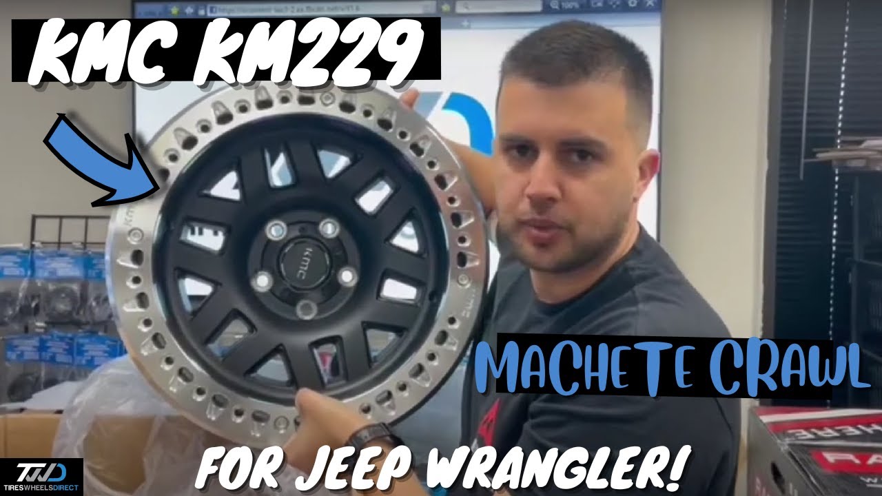 KMC KM229 Machete Crawl for Jeep Wrangler
