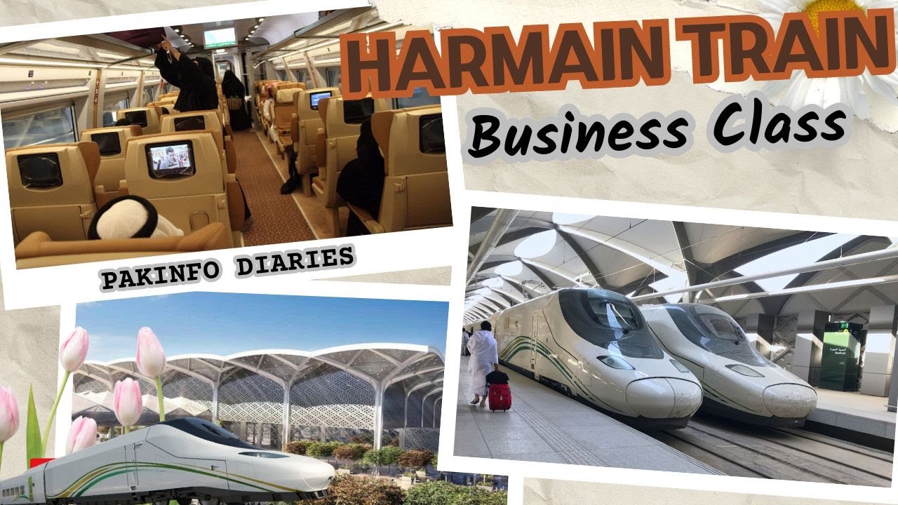 Haramain High Speed Railway Jeddah to Madinah (Bullet Train Saudi Arabia) Business Class