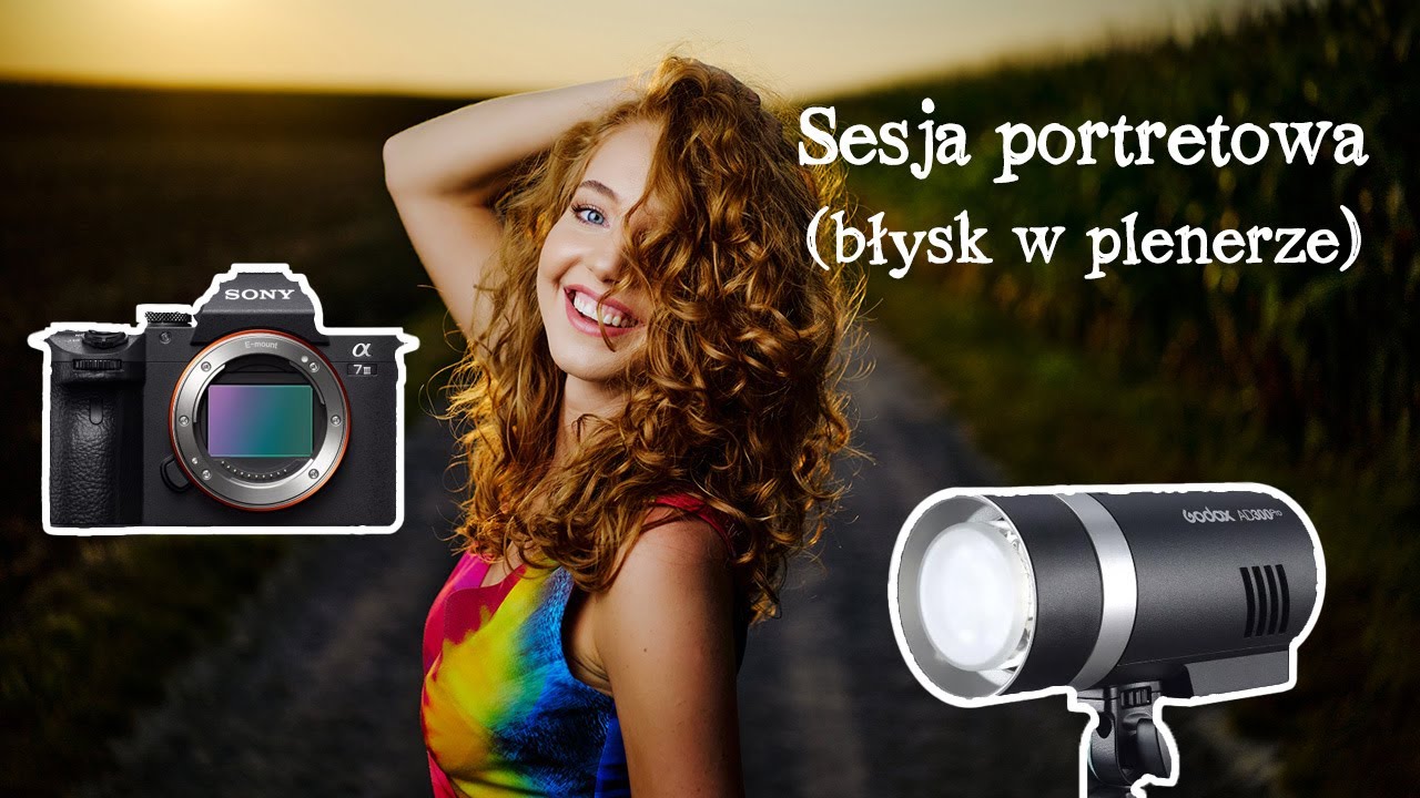 Pomysły na zdjęcia z lampą błyskową w plenerze - sesja zdjęciowa z @red_curly_life