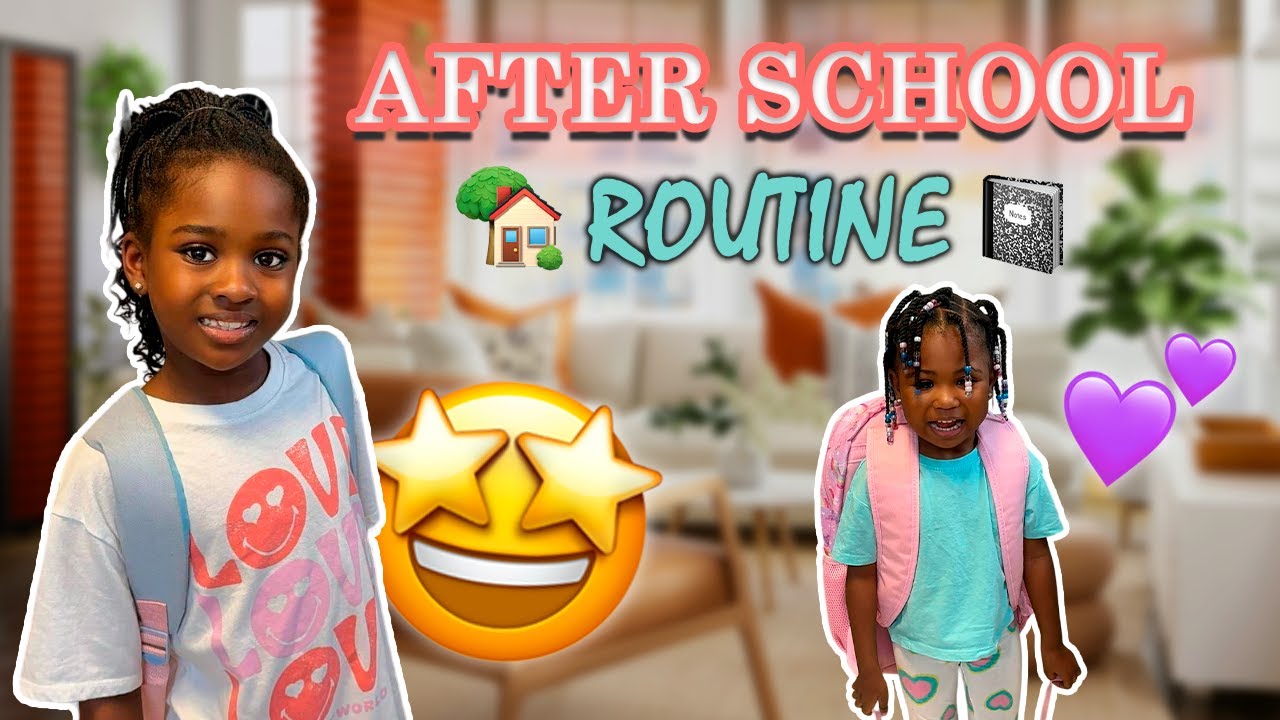 OUR AFTER SCHOOL ROUTINE!