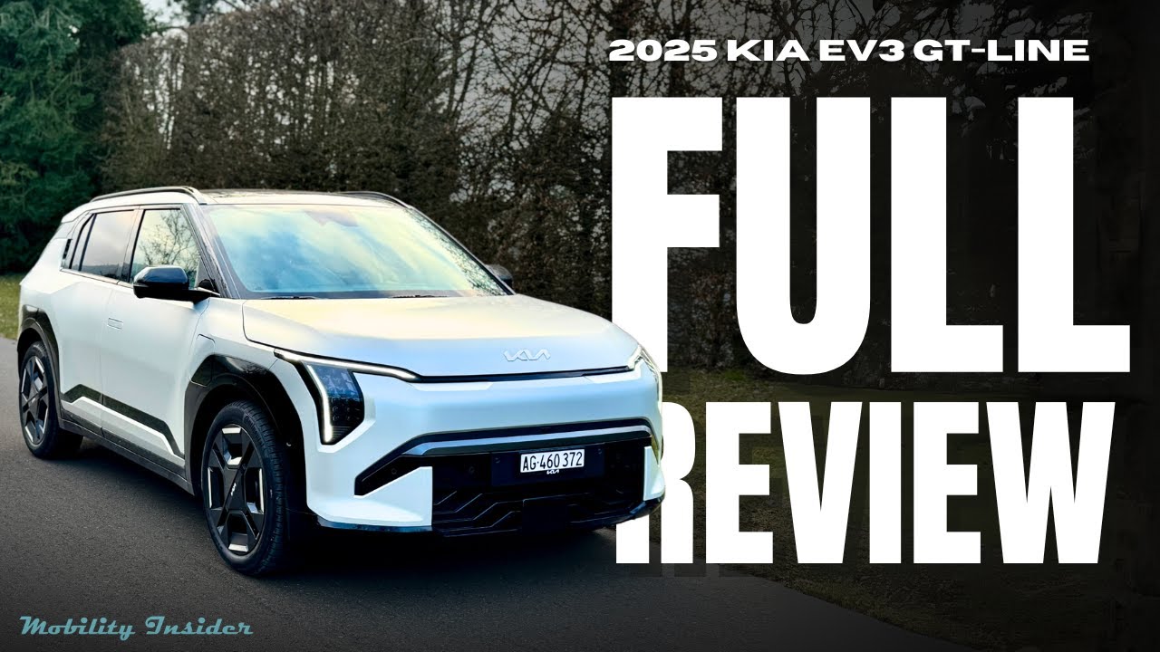 Обзор Kia EV3 GT-Line 2025 года | Подробный тест и анализ