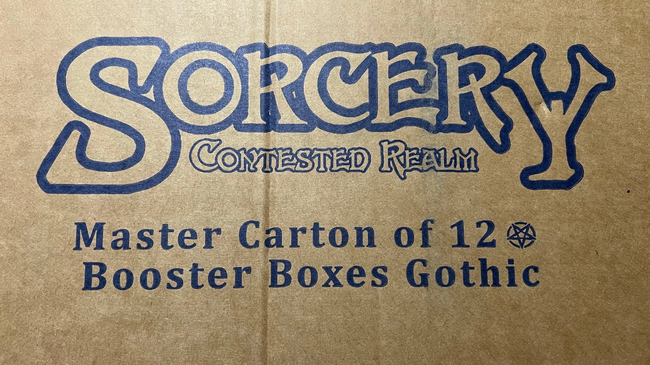 Sorcery Contested Realm Gothic Master Case Opening 5 of 12