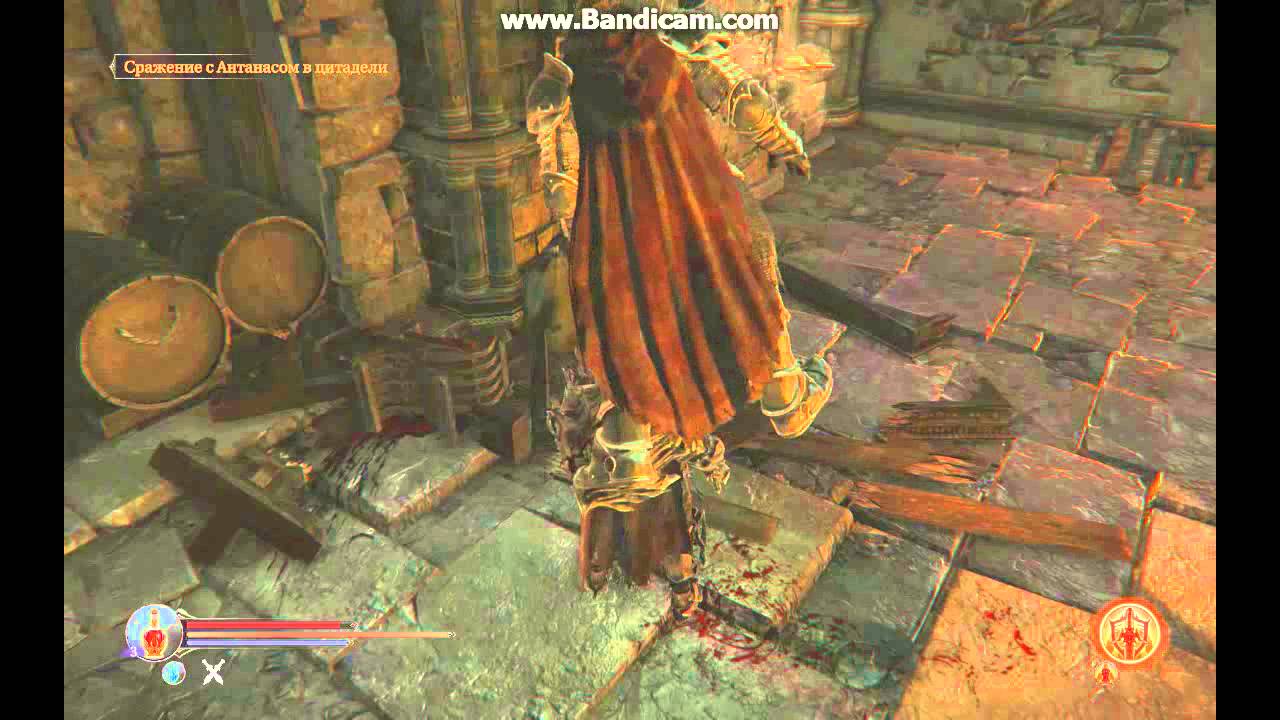 Lords of the Fallen - Harkyn true power ( or ragdoll bug :D )