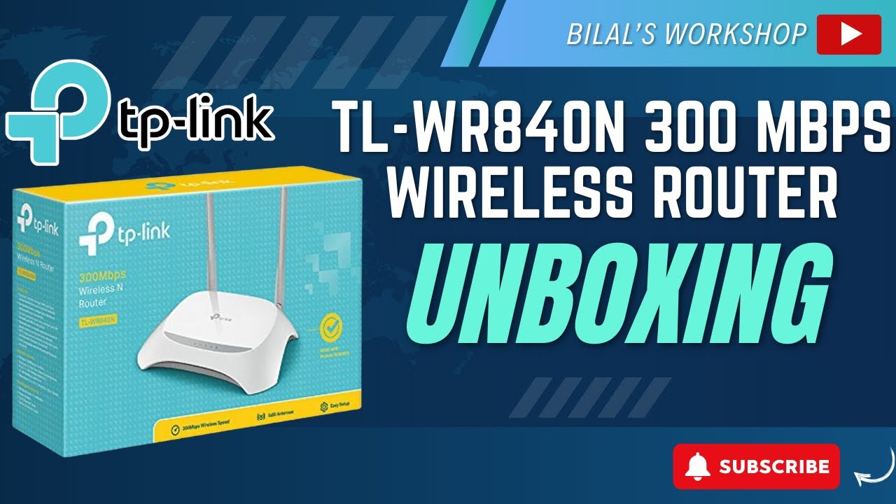 TP Link TL WR840N Unboxing, Review, First Impression and Basic Setup Guide