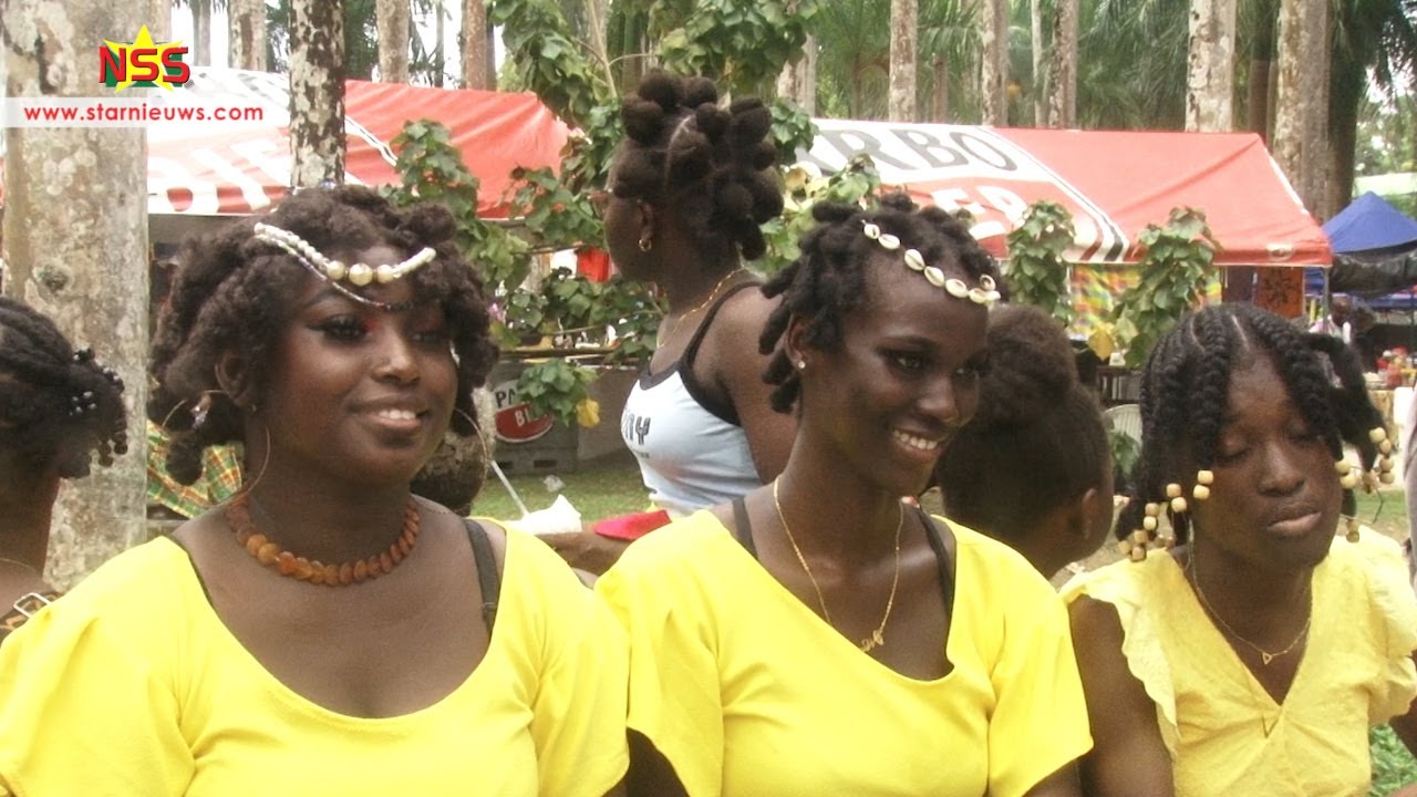 Saamaka Daka in Palmentuin