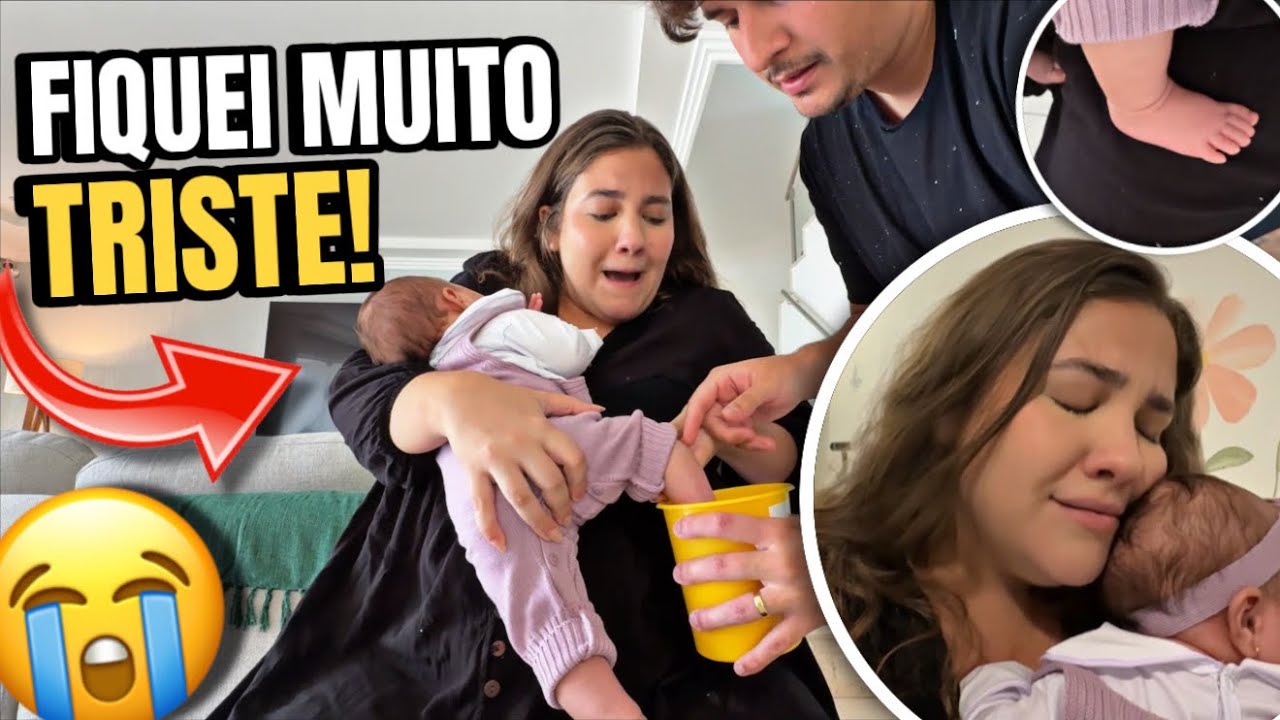 OLHA O QUE EU FIZ COM O PÉ DA MINHA FILHA!