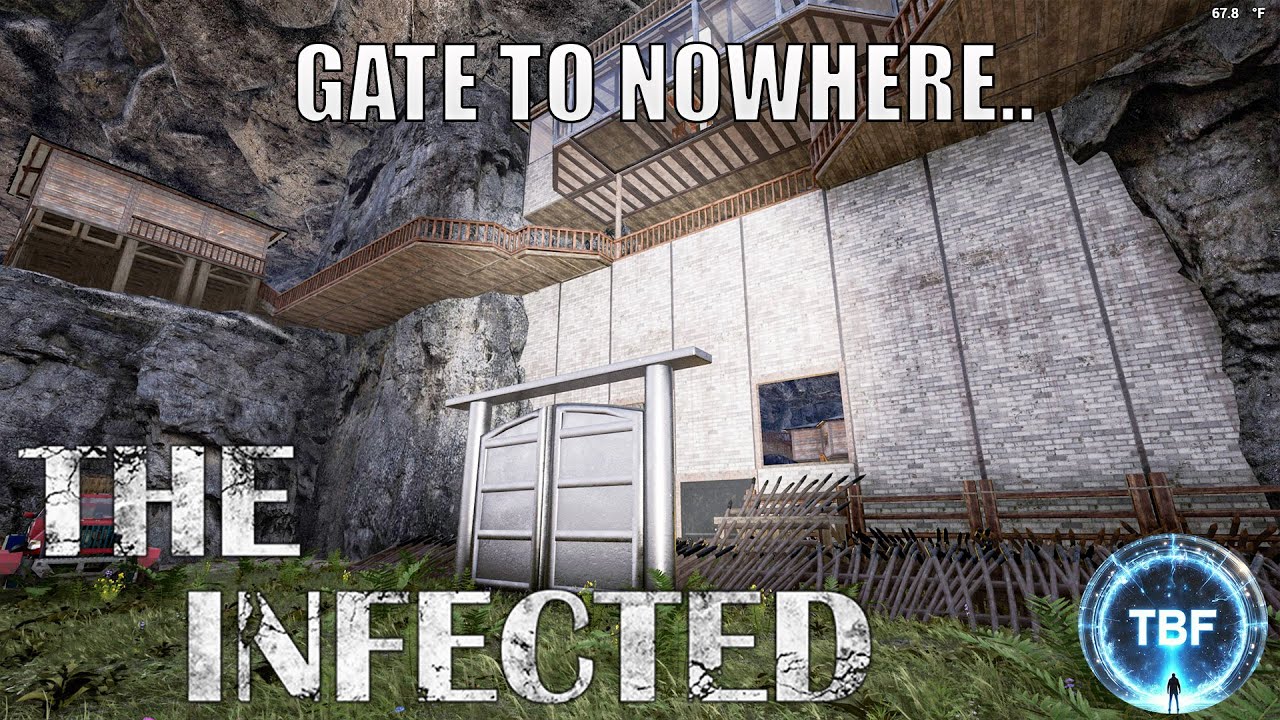 Iron Gate dilemma! Day 58 | The Infected - S06E58 Cave Build season!