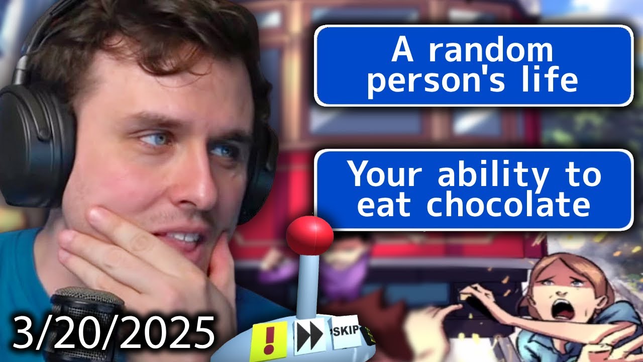 Coney Plays The Trolley Problem Game (3/20/25)