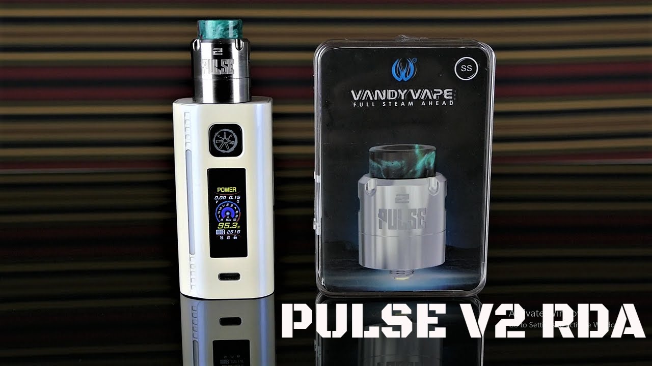 Pulse V2 RDA By Tony B and Vandy Vape
