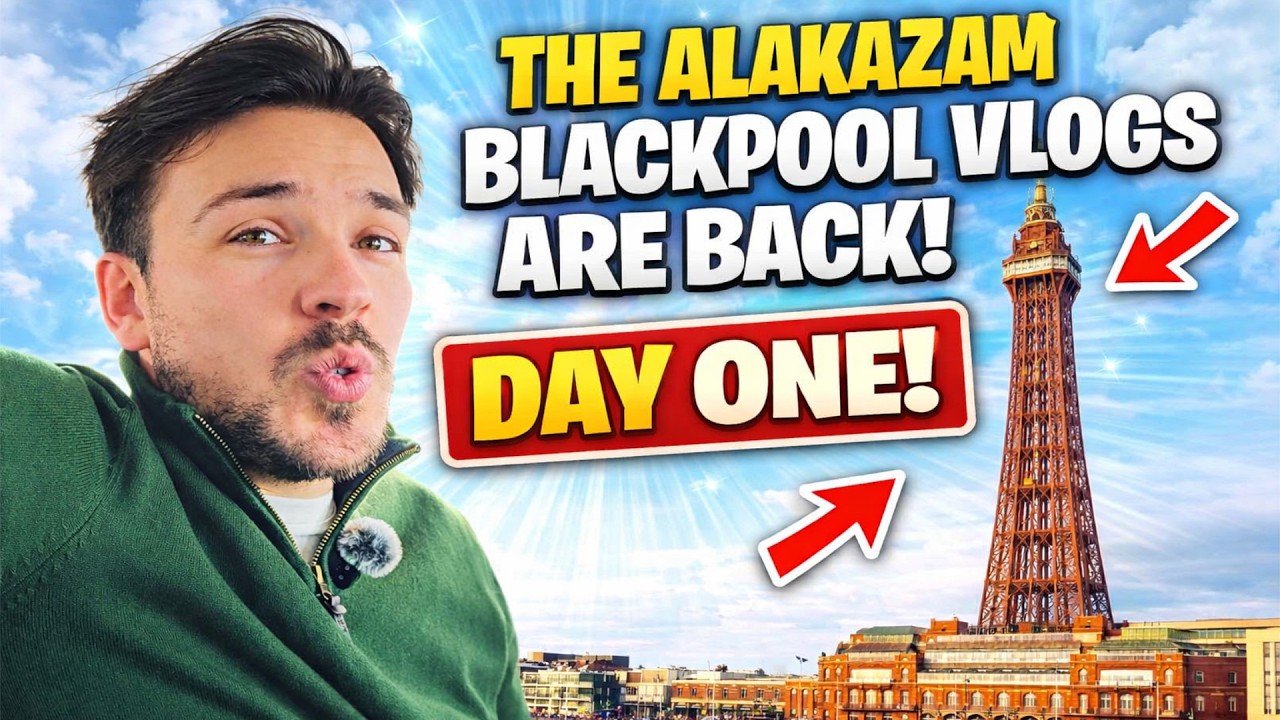 Alakazam Blackpool Vlog 2026 I Episode 1 I The Journey
