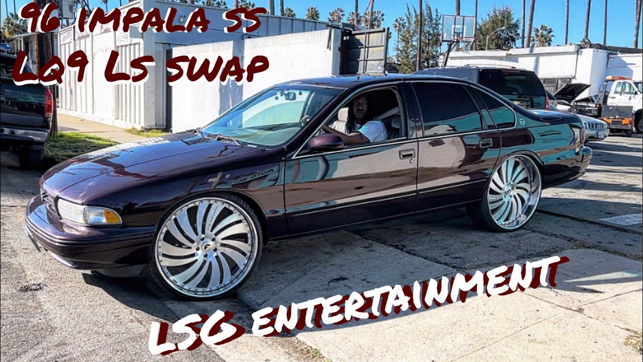 96 IMPALA LS SWAP ON 26INCH FORGIATO'S HAS LEFT THE BUILDING PART.2 #lsswap #Lsswapapparel #chevy