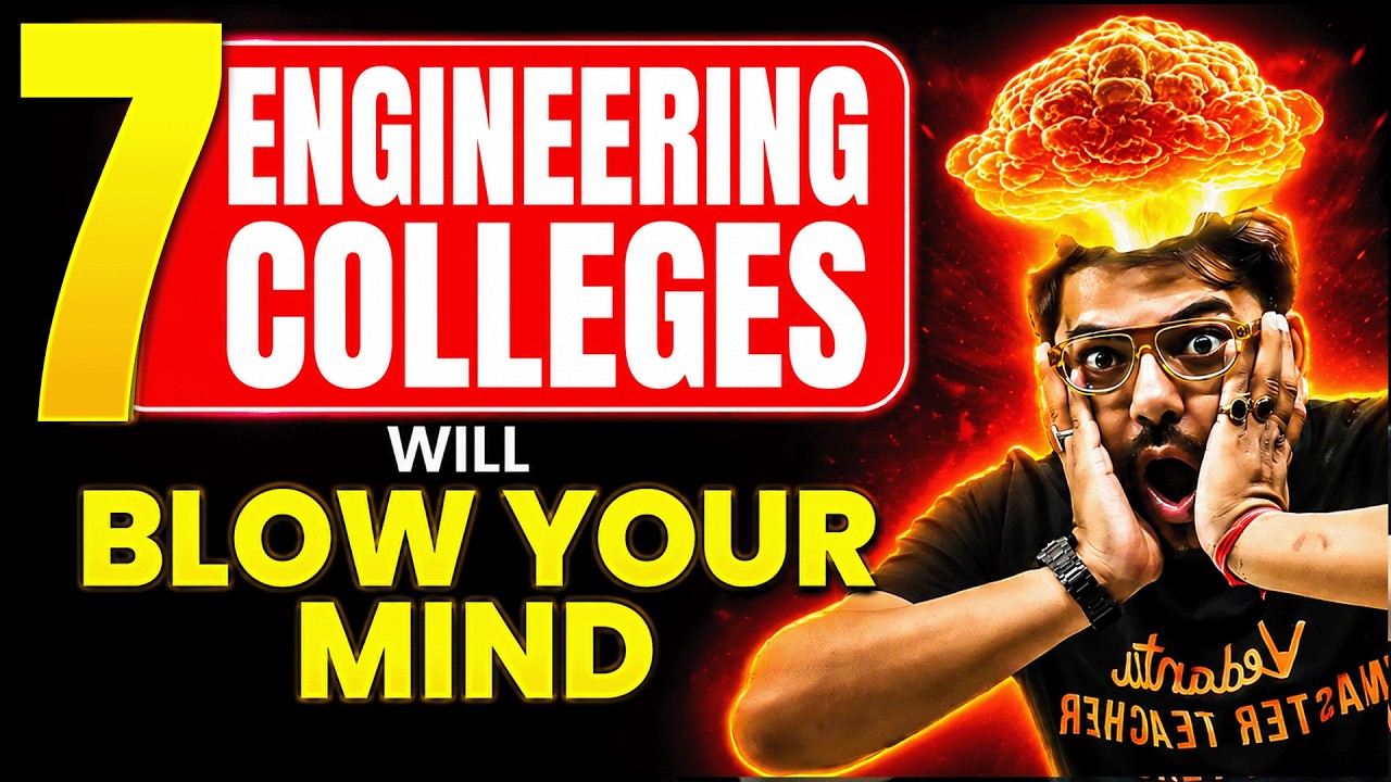Top 7 Most Underrated Engineering Colleges in India | Package & Placements | JEE 2026 | Harsh Sir