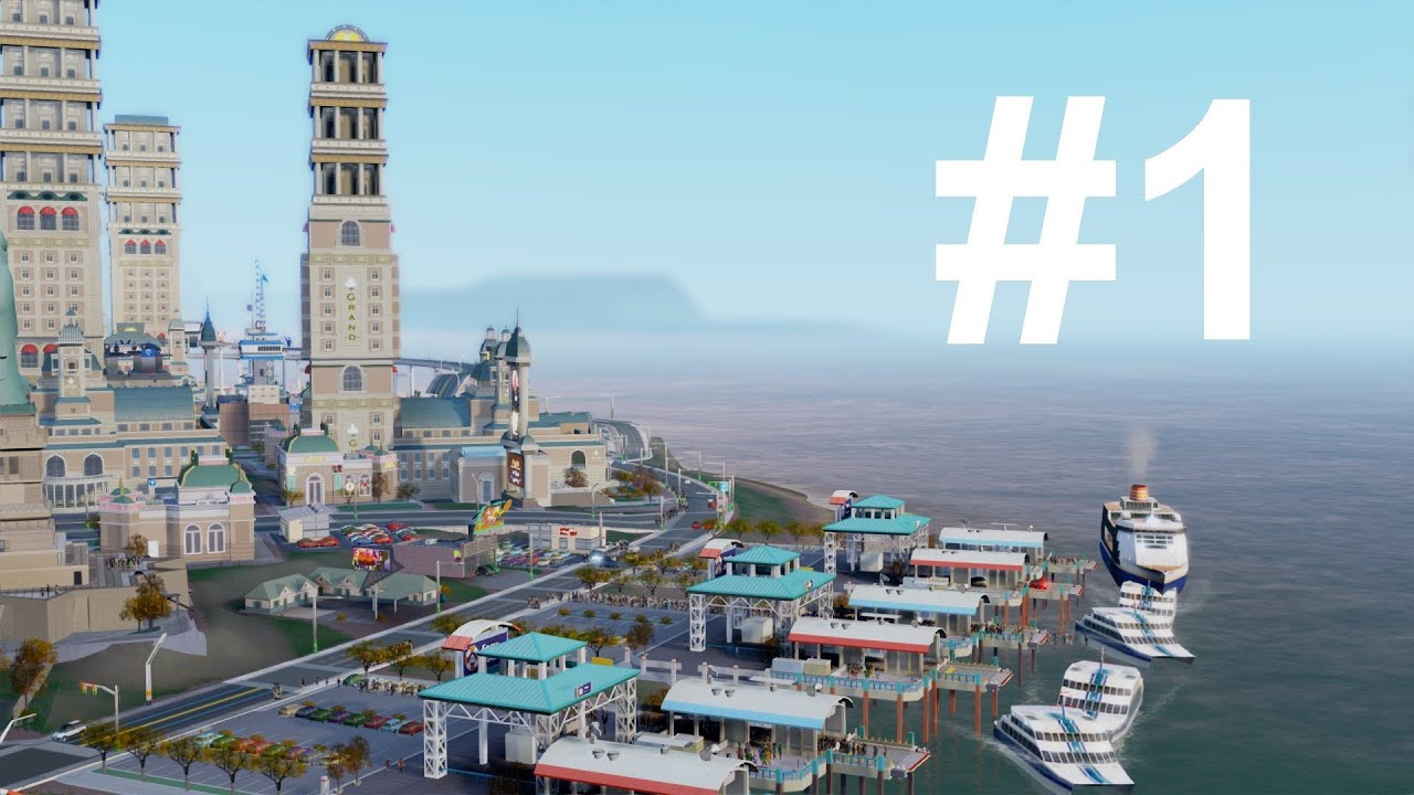 SimCity 5 (2013) Города будущего - Туристический город #1