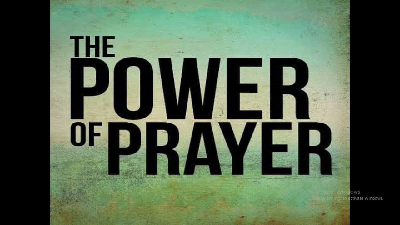 The Power of Prayer (Filipino, Tagalog Sermon)