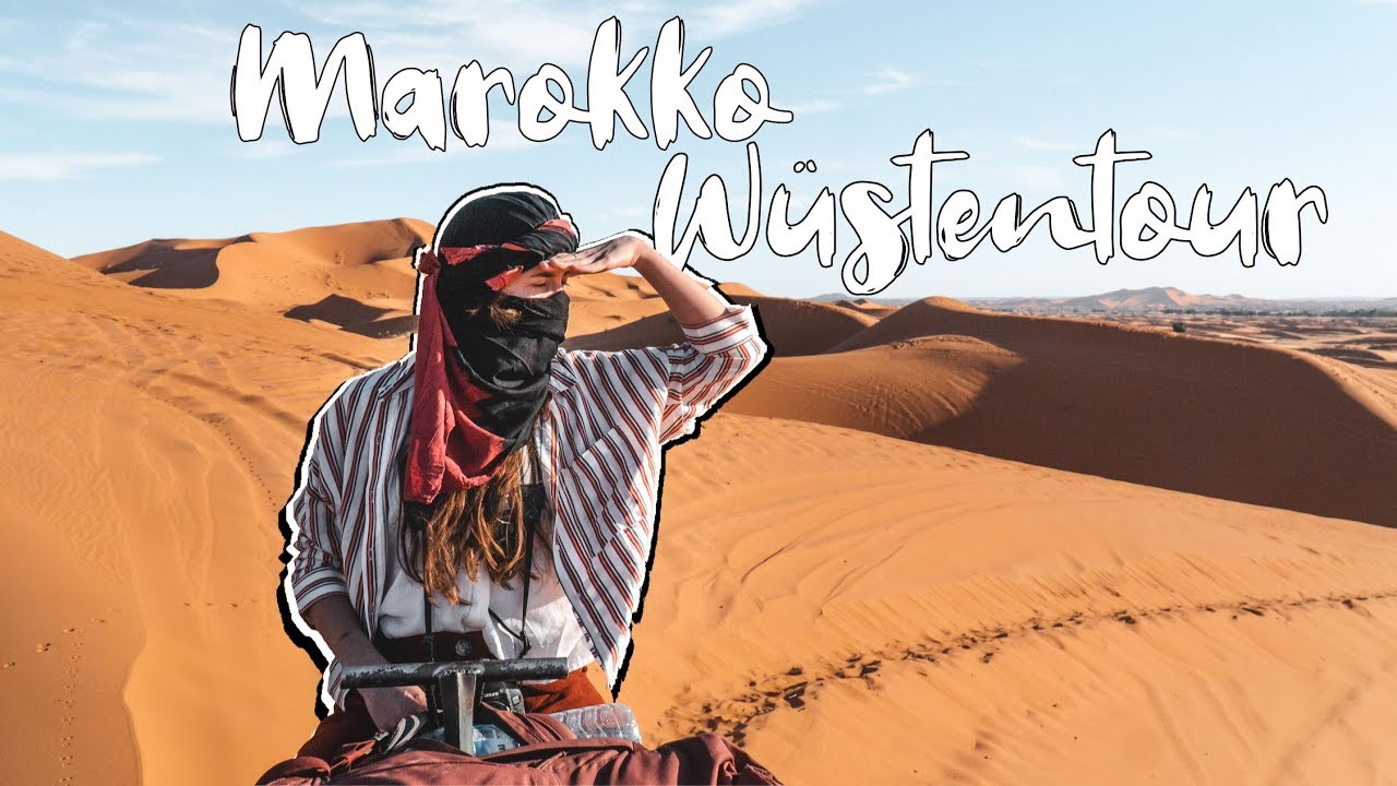 SCHLAFEN in der SAHARA - W&Uuml;STENTOUR in MERZOUGA MAROKKO  l Whats Next Roadtrip #4