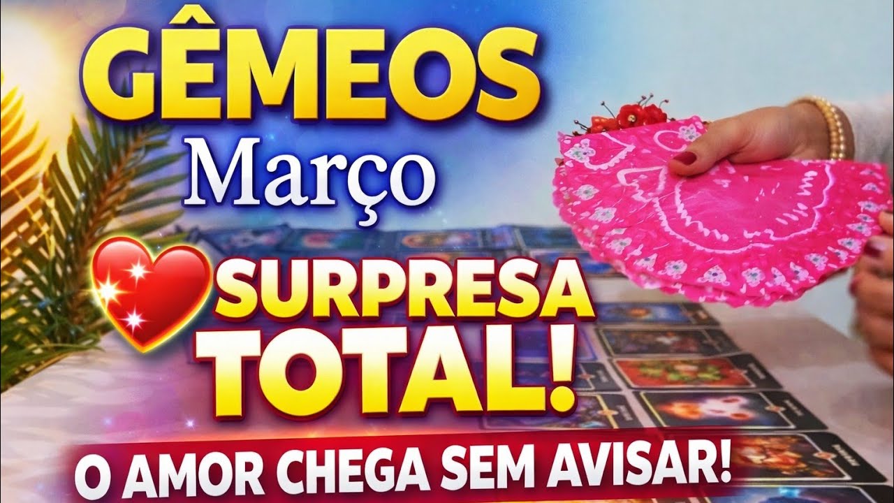 ♥️GÊMEOS ♥️ QUANDO MENOS SE ESPERA O AMOR ACONTECE.
