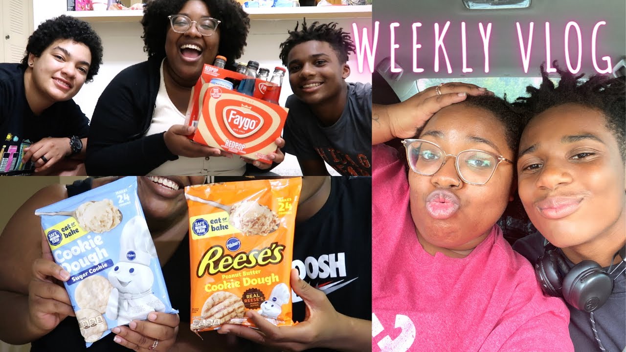 Sibling Shenanigans: Weird Soda Taste Test, Halloween Cookies, + JV football | Weekend Vlog