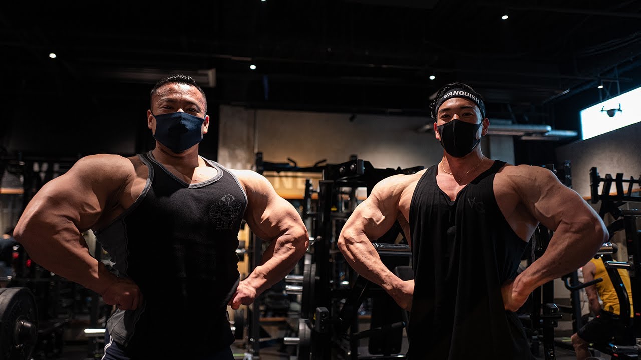 IFBB PRO 竹本直人と関根丈二の胸トレ〜東京プロに向けたコンディションチェック〜
