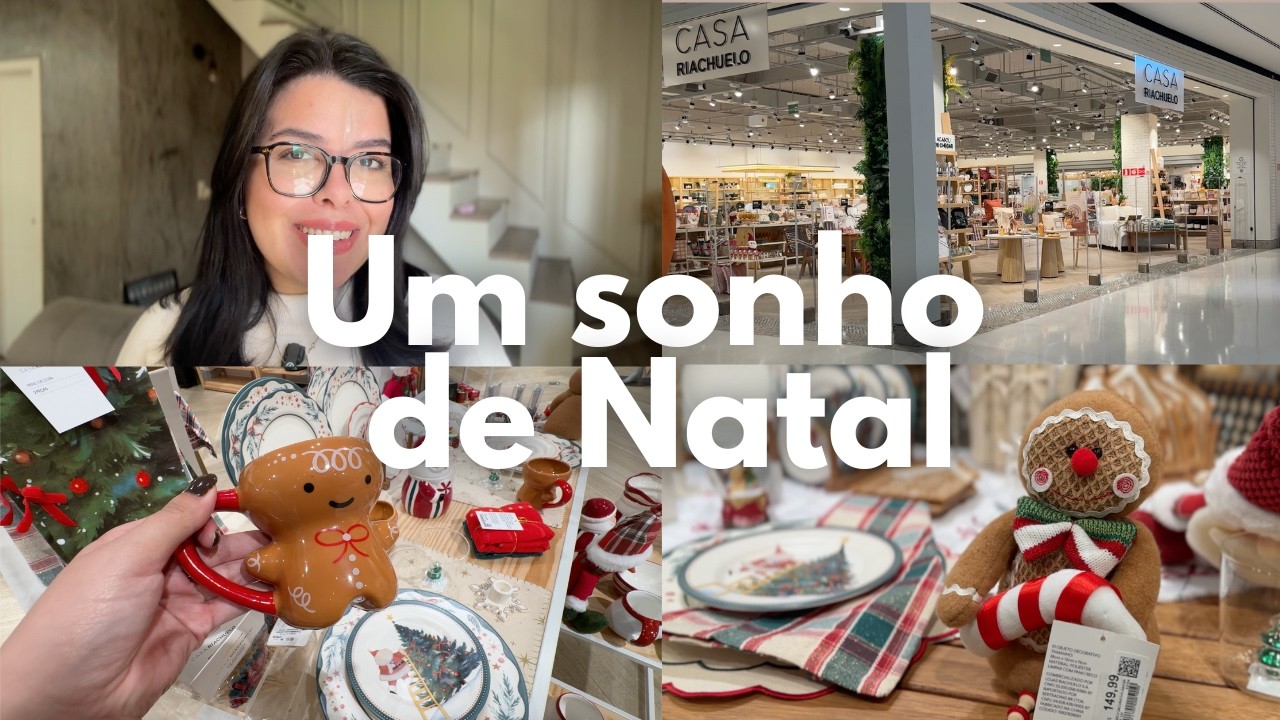 Casa Riachuelo entrou no clima de NATAL! 🎄 Cada detalhe mais lindo que o outro