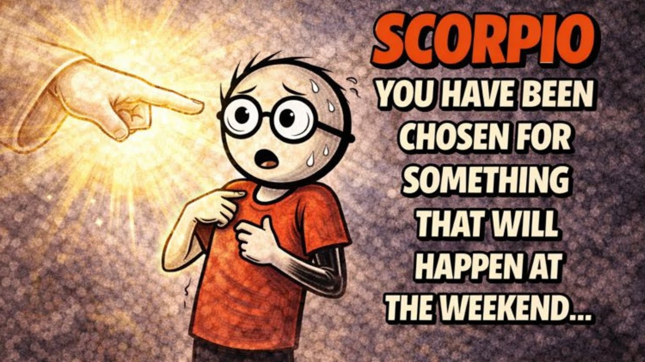 SCORPIO YOU HAVE BEEN CHOSEN FOR SOMETHING THAT WILL HAPPEN AT THE WEEKEND… GET READY!
