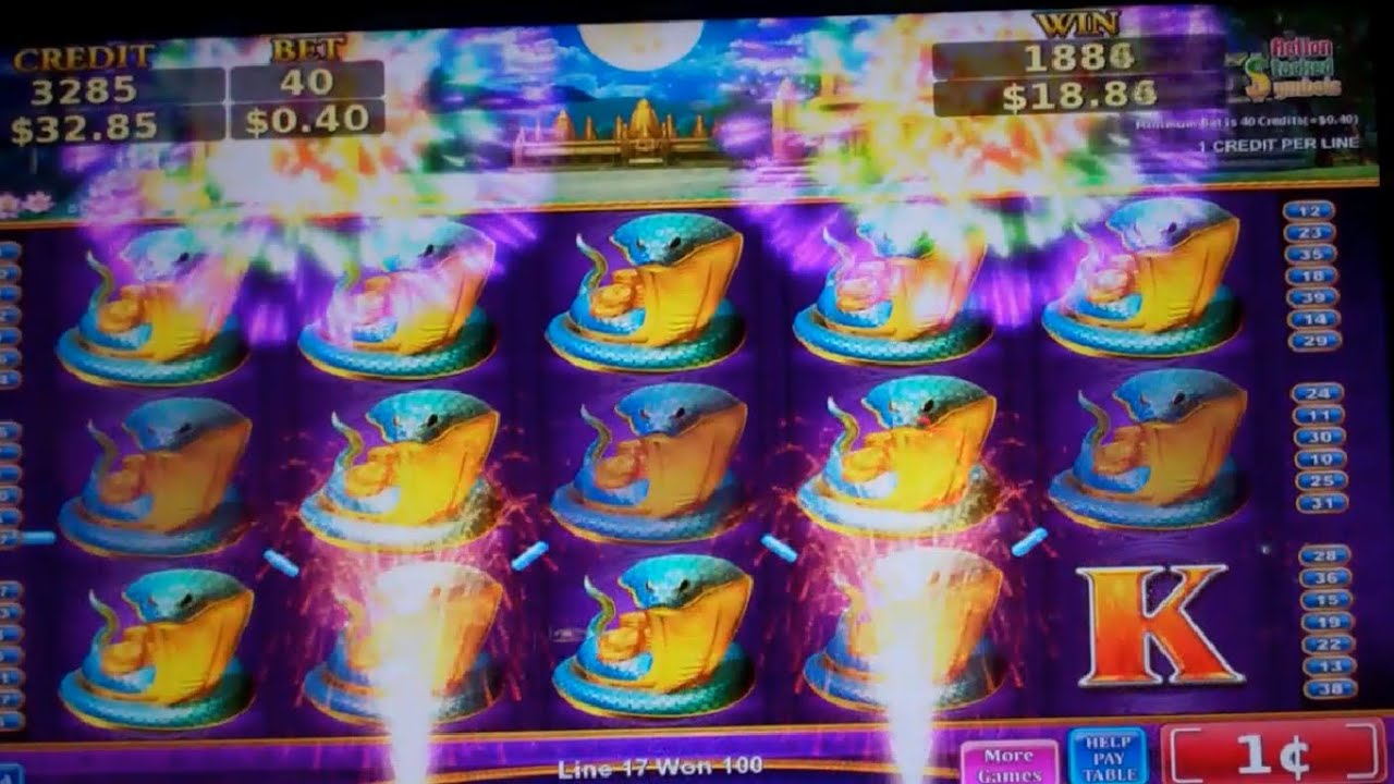 Lotus Land Slot Machine Bonus + Big Line Hit - Free Spins Win (#3)