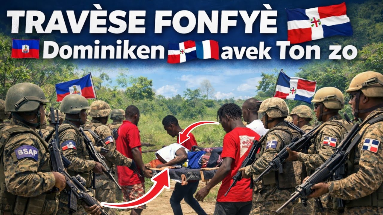 🆘️Travèse Fonfyè DOMINIKEN 🇩🇴 ak Ton Zo☹️Pèp la ANVAYI ton zo pou bay èd , ede ton zo priye🙏🙏