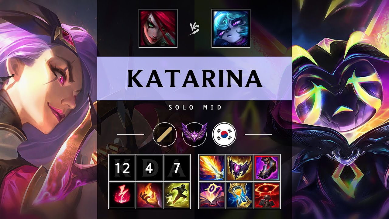 Katarina Mid vs Vex - KR Master Patch 25.21