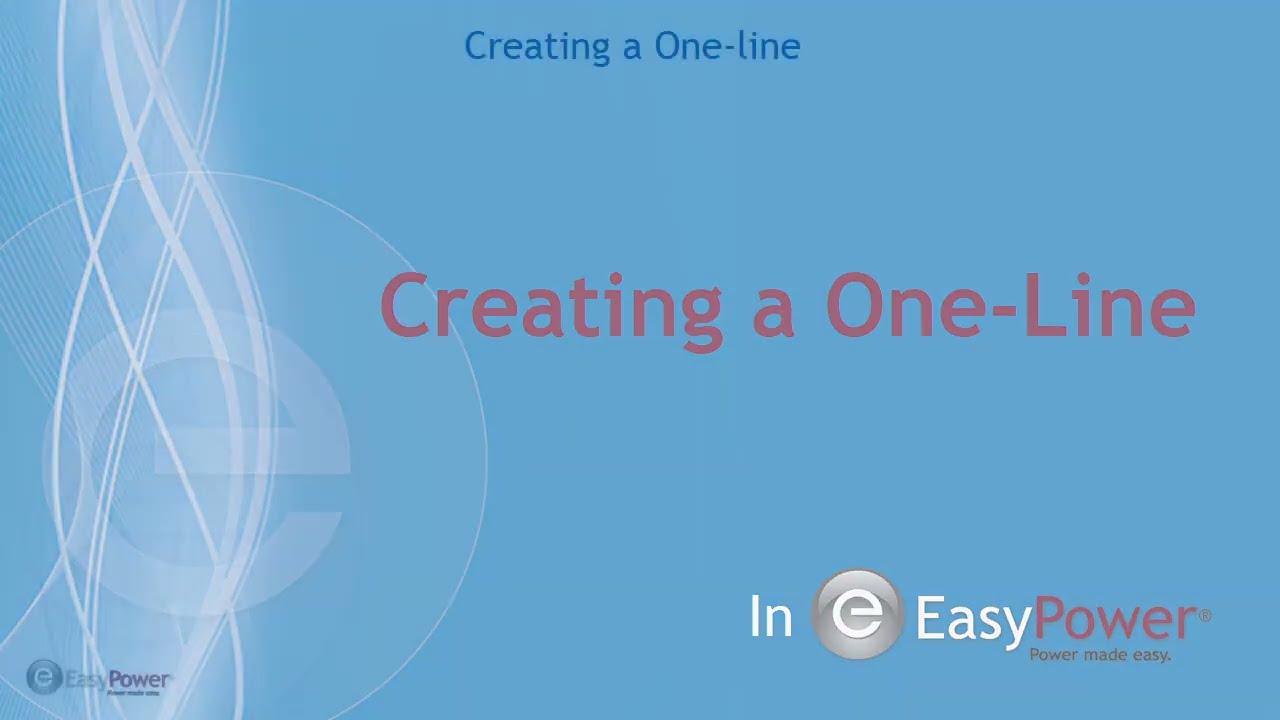 Создание одной строки в EasyPower
