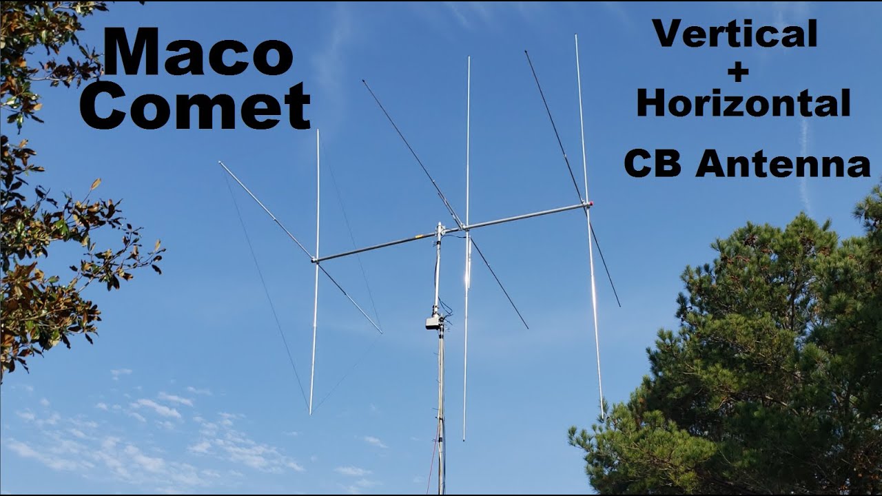 Maco Comet Dual Polarity CB Beam Antenna