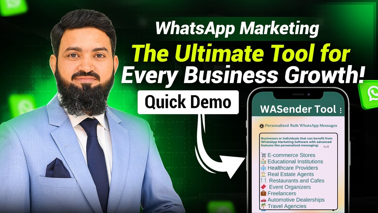 The Ultimate Marketing Tool For Every Business | WA Sender