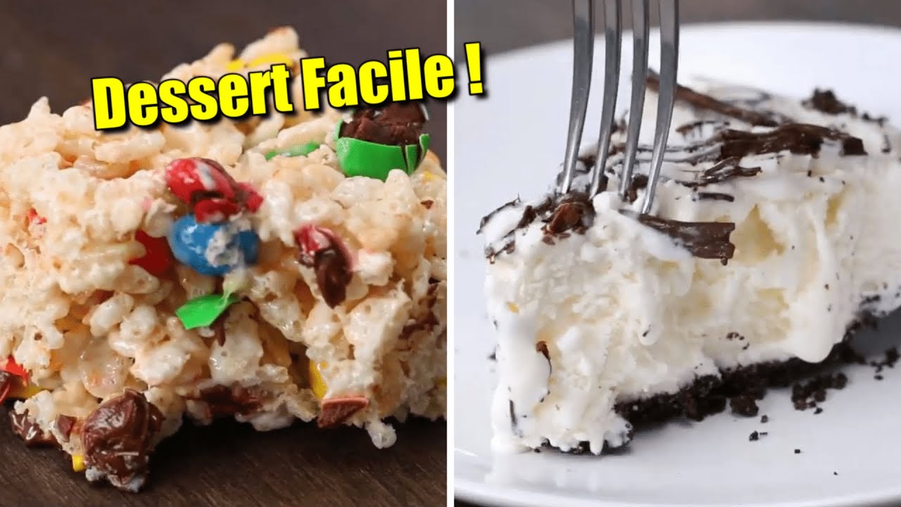 2 DESSERT - 3 INGREDIENTS !