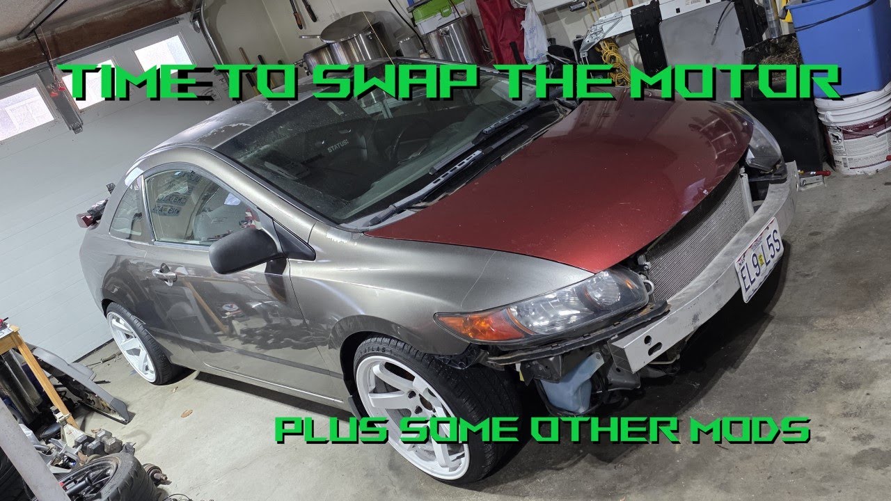 Swapping the Motor and Transmission in the New Daily