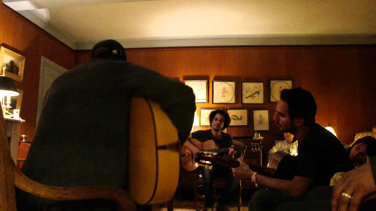 Very late night jam with Seb, Gonzalo, Alex, Giacomo, Corentin: Part 2 - Samois 2012