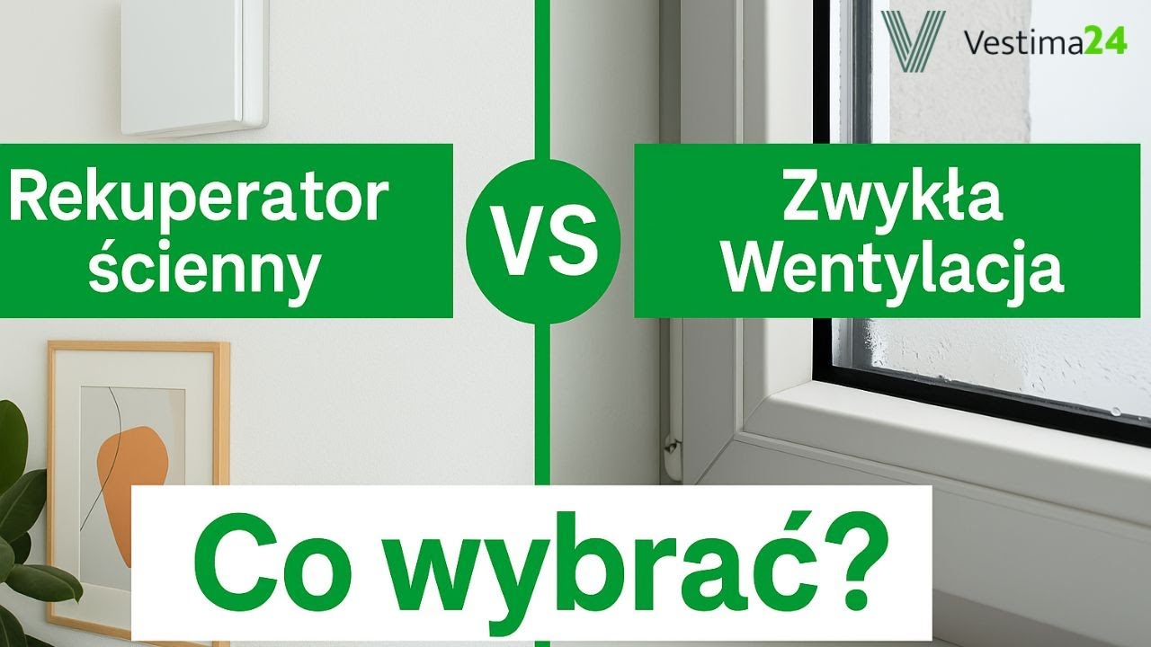 Rekuperator ścienny vs. wentylacja grawitacyjna &ndash; co naprawdę działa? 3 fakty, kt&oacute;re musisz znać!