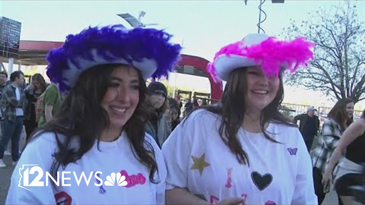 Taylor Swift 'Eras' tour kicks off in Glendale