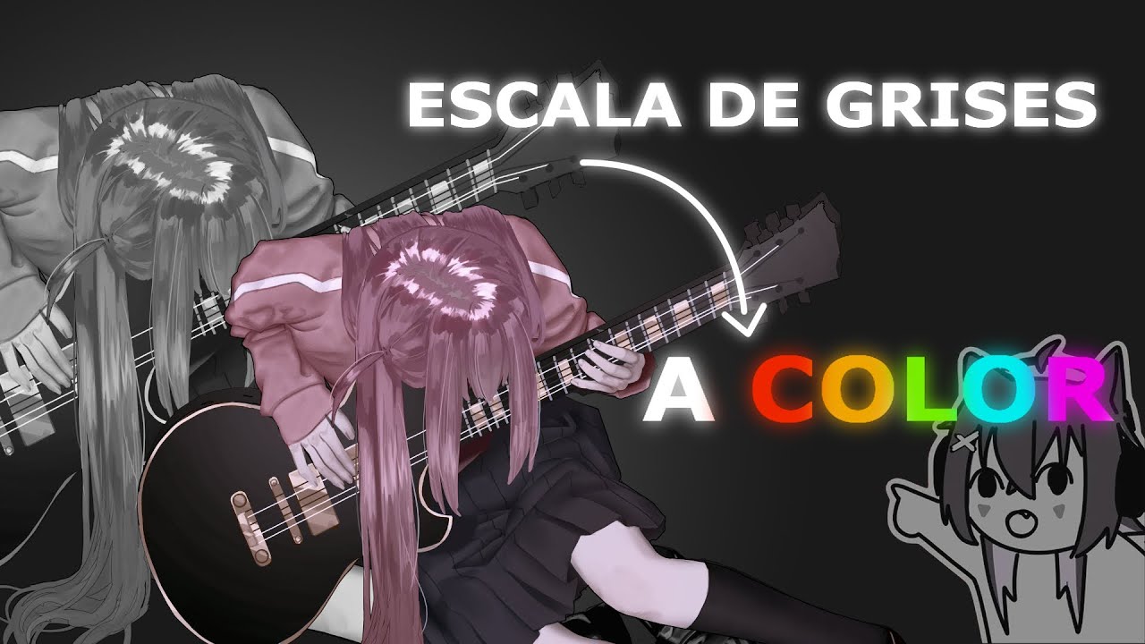 Como DAR COLOR a la ESCALA DE GRISES