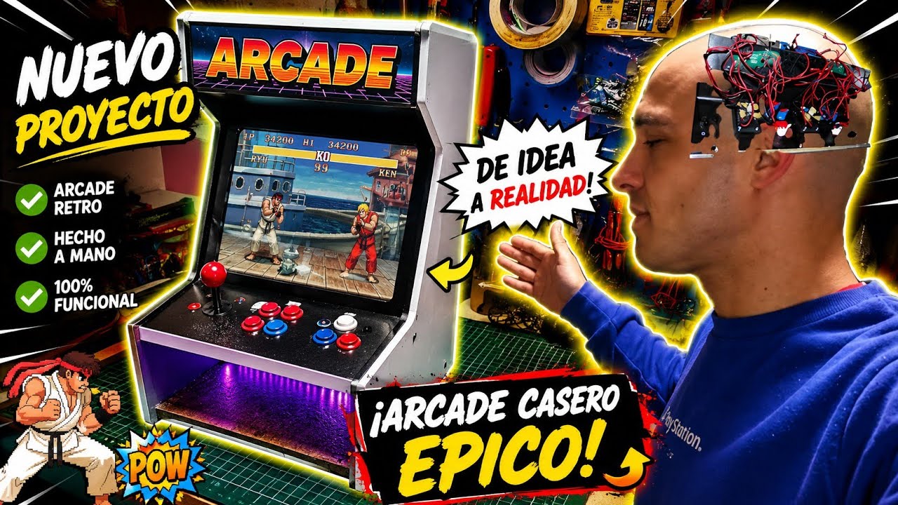 Mini maquina arcade 
