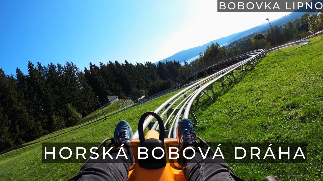 Horská Bobová Dráha - Alpine Coaster in Tschechien | Bobovka Lipno | OnRide POV