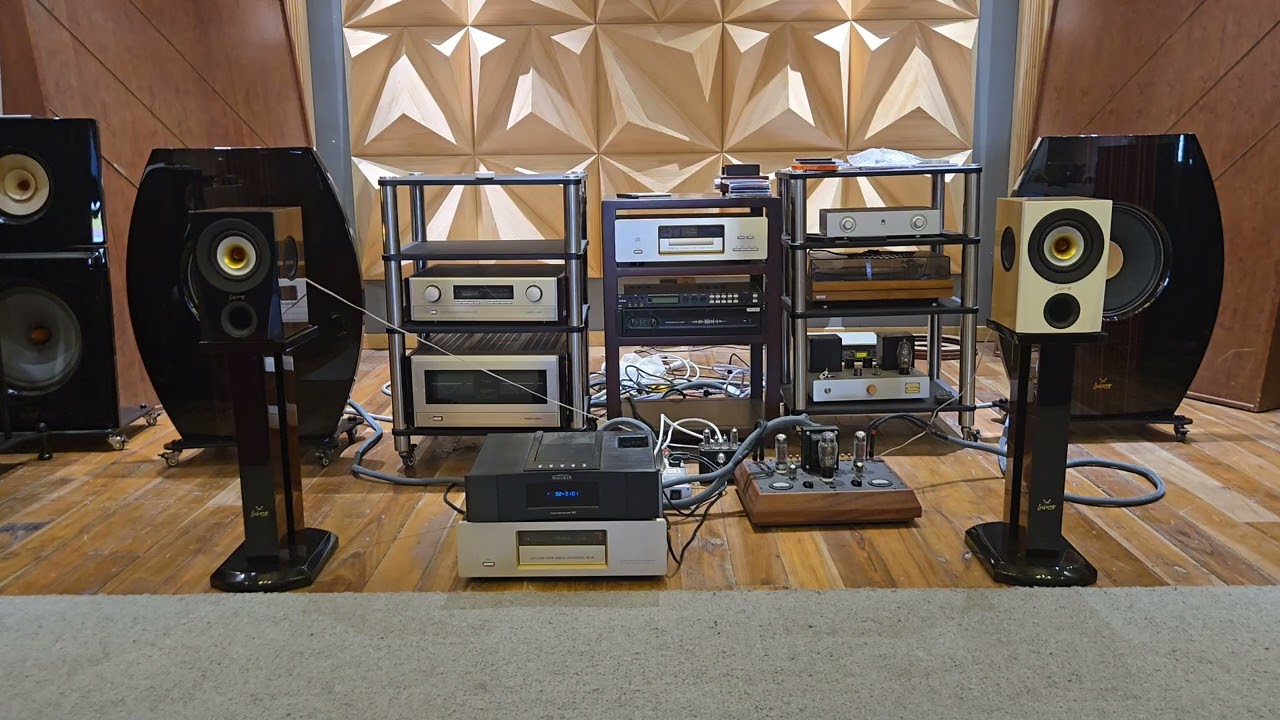 Lii Song CHE-5 Full Range Speakers Demo - Guitar & Male voice