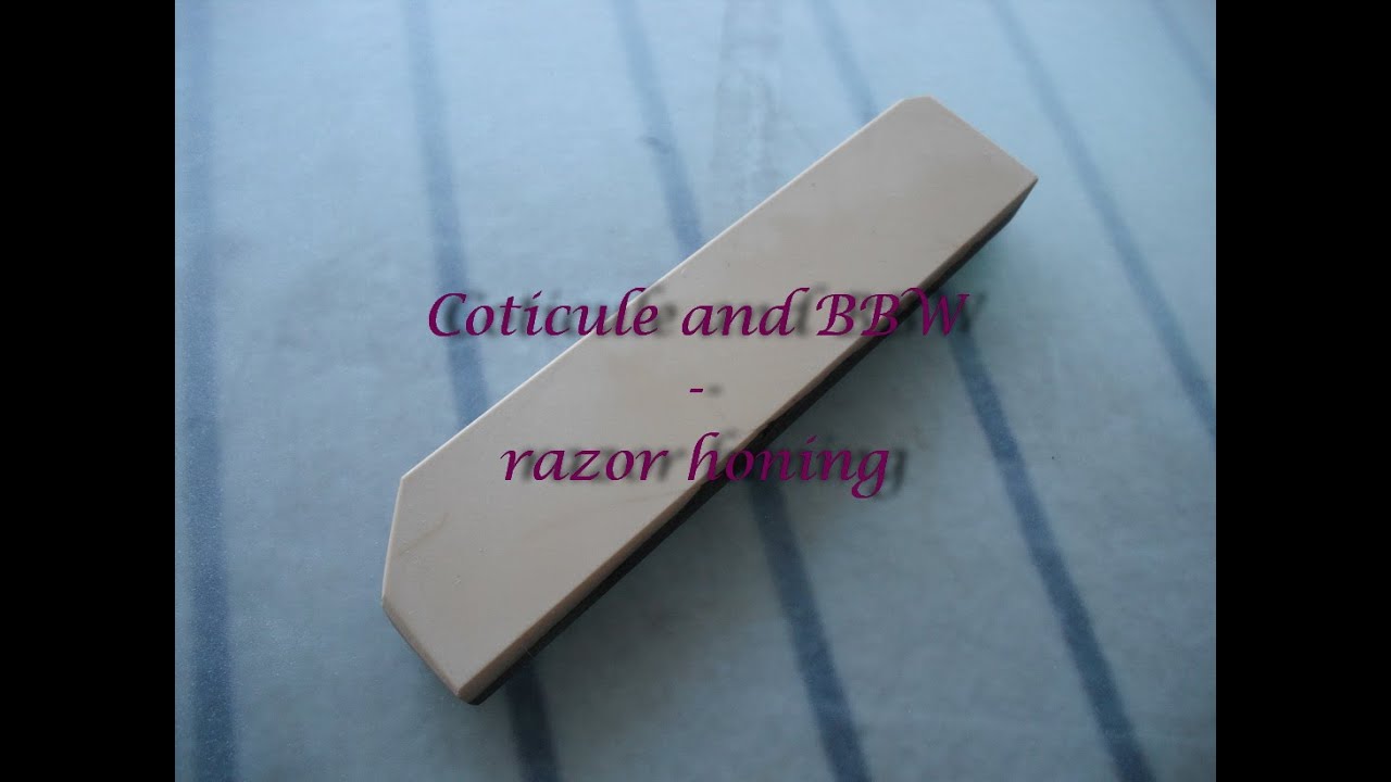 Coticule and BBW / Belgian Blue Whetstone razor honing