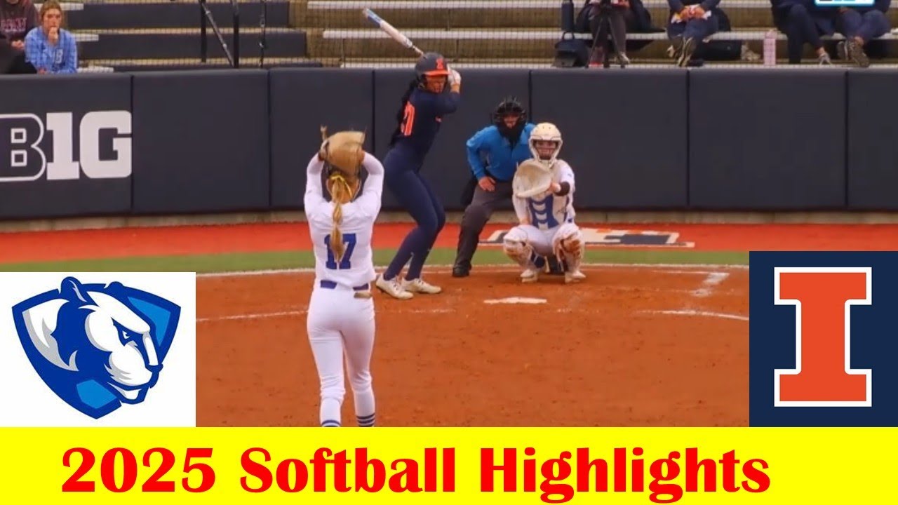 Eastern Illinois vs Illinois Softball Game Highlights 4 30 2025