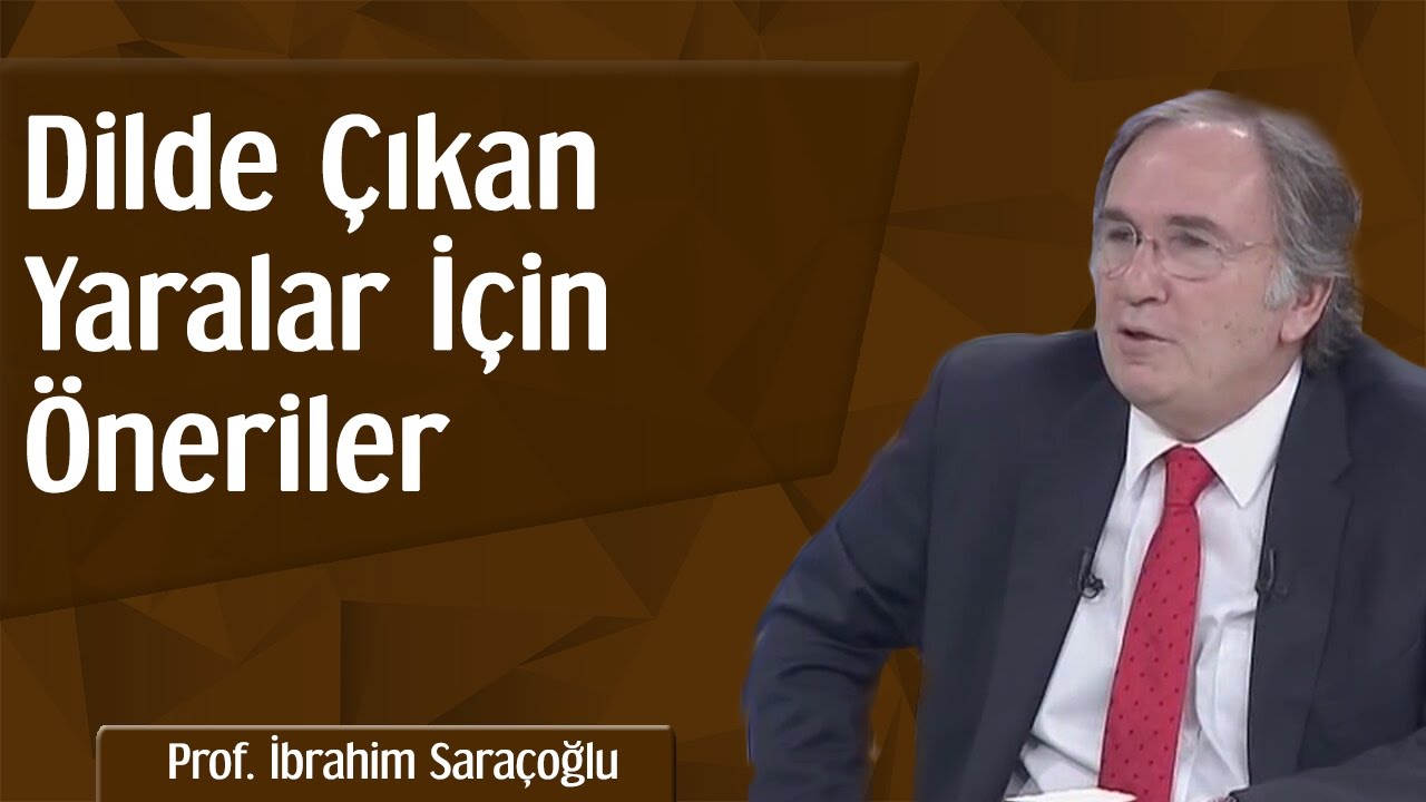 Dilde Çıkan Yaralar İçin Öneriler | Prof. İbrahim Saraçoğlu