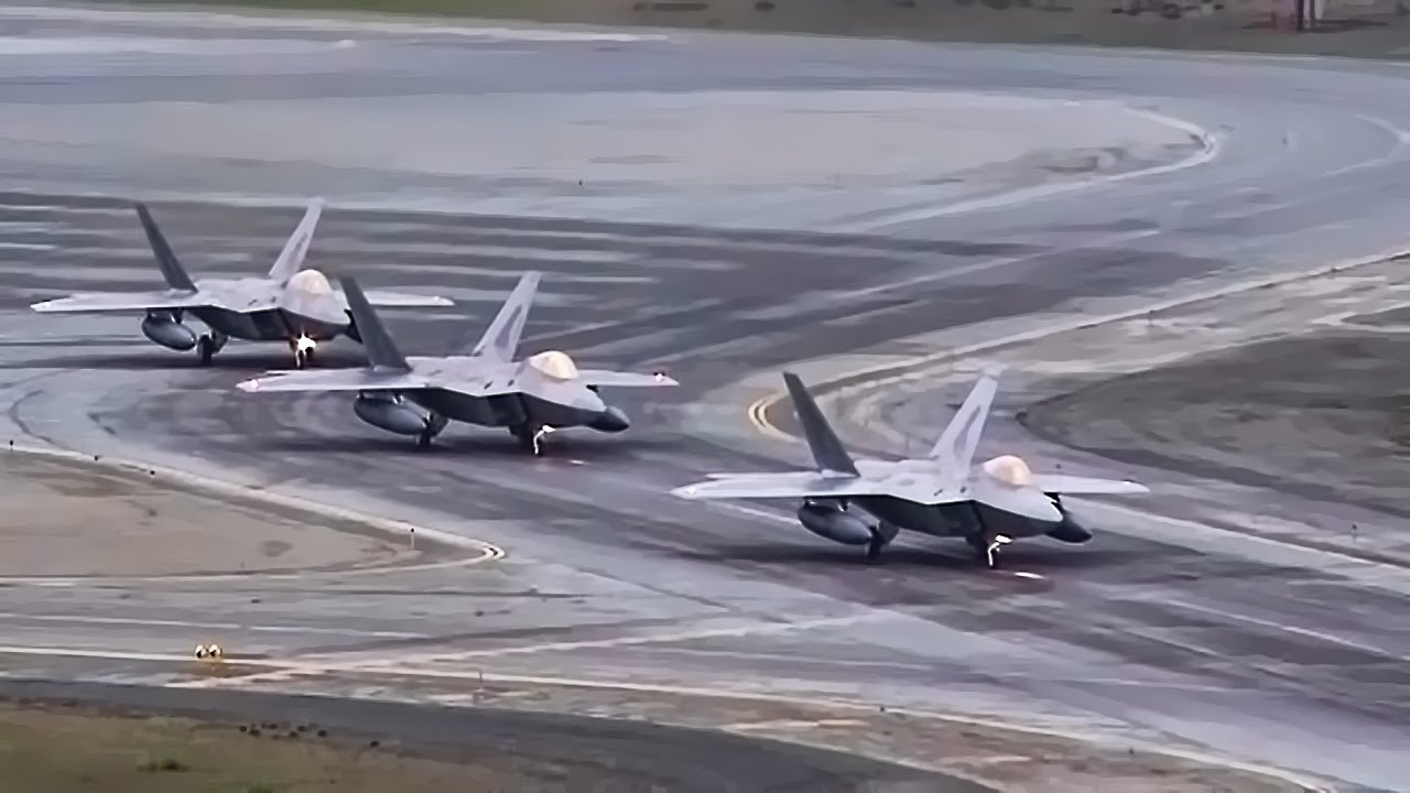 The 3rd Wing • F-22 Raptors At Elmendorf-Richardson