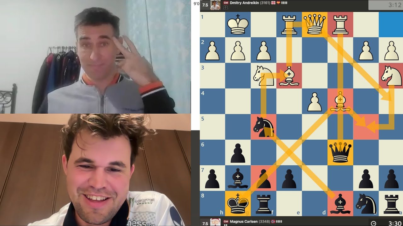 TITLED TUESDAY! GM Dmitry Andreikin vs GM Magnus Carlsen