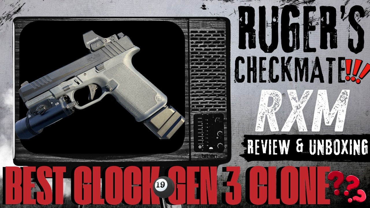 Ruger RXM Review & Unboxing | Best Glock 19 Clone? Range Test