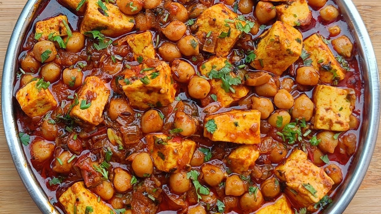 Paneer Chole Recipe Halwai Style | Paneer Chhole Masala | Chole Paneer Masala | Paneer Chole Sabji