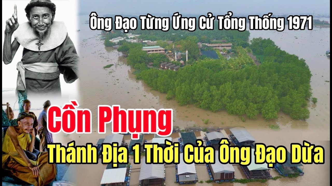 Cồn Phụng - Những đổi thay trên cù lao từng là thánh địa Đạo Dừa, tôn giáo độc đáo nhất Việt Nam.