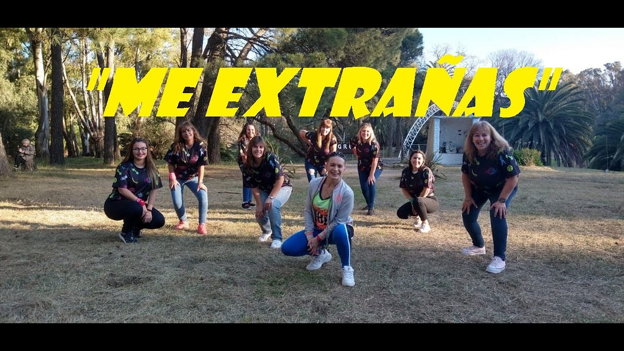 Me Extrañas - Lucas Sugo , The La Planta , Fer Silvera - Zumba - Coreografía