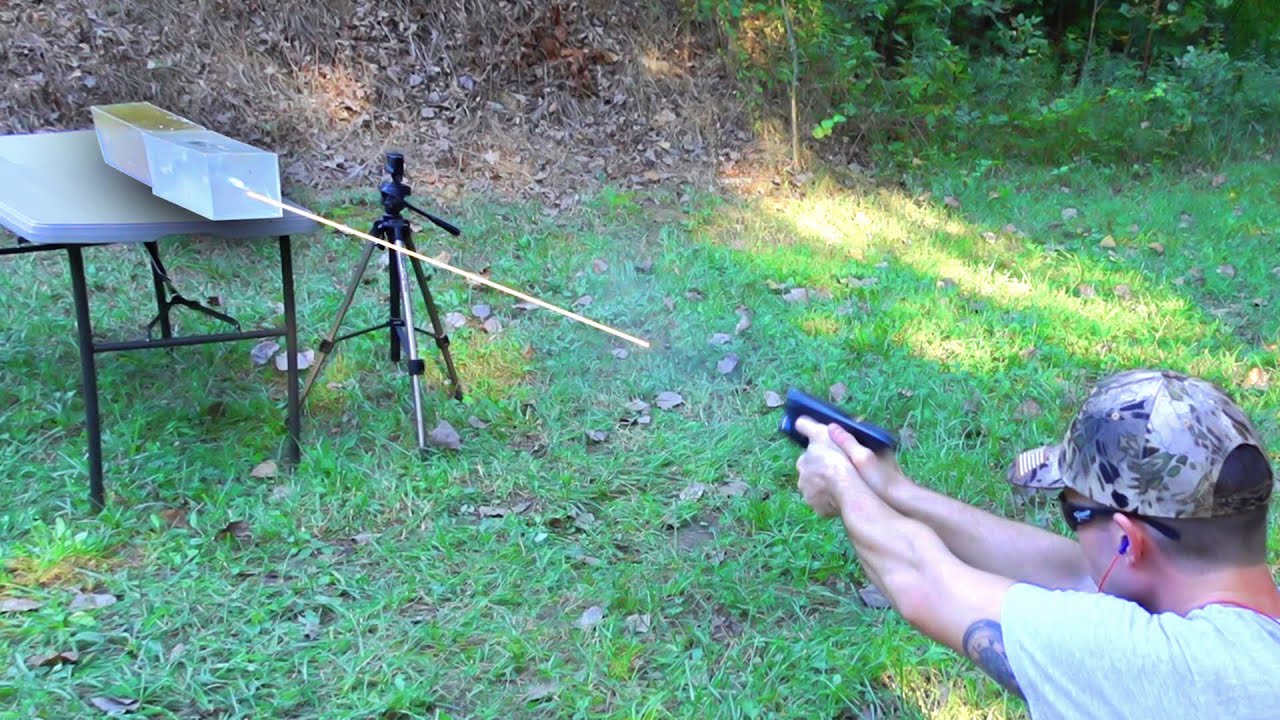 9mm TRACER vs Ballistics Gel!